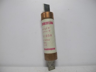 Gould Shawmut TRS 125 Fuse 125 Amp 600 V Tri-onic TRS125 RK5 125A Time Delay