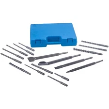 Drill Bits for SDS Plus Rotary Hammer Chisel Concrete Masonry Hole Tool Set