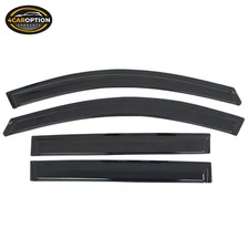 Fits 18-24 GMC Terrain Window Visors Rain Sun Guard Vent Deflector