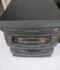 Sharp CD-C406 3 CD Drawer Changer Unit Only N...