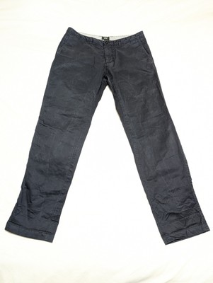 Hugo Boss Jeans Herren W34 L32 Blau Delaware Slim Fit Stoffhose