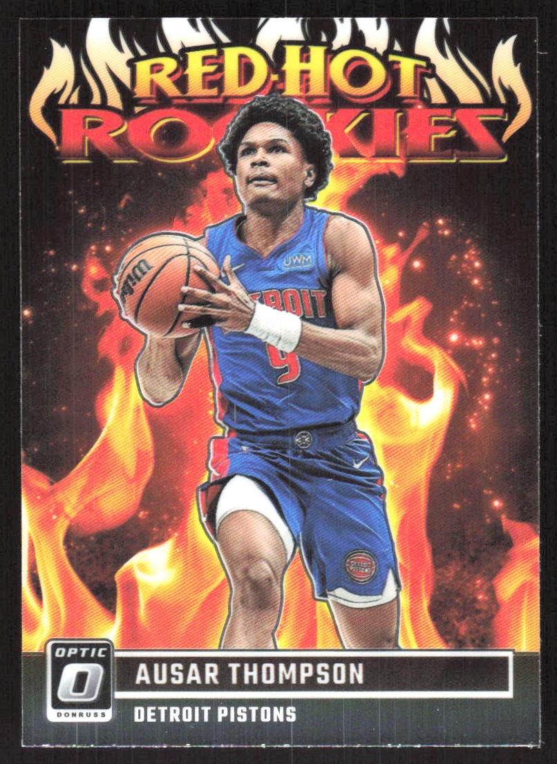 8418G 2023-24 Donruss Optic #8 Ausar Thompson Red Hot Rookies