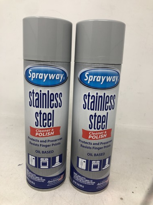 #ad #ad Sprayway Oil based Stainless Steel Cleaner and PolishQty:2 $15.00