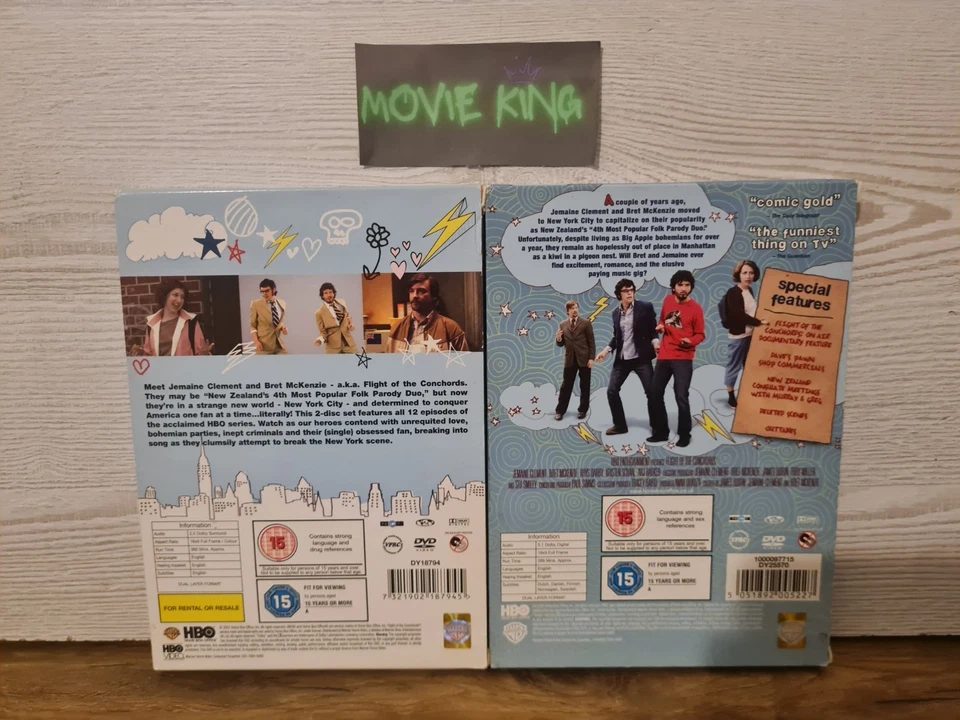 Flight of the Conchords Season 1 and 2 (DVD, 2009) {Comedy} [Region 2] [UK] {15} - Image 3 of 4