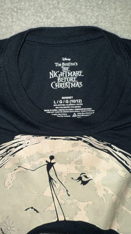 Camisa manga larga Disney Pesadilla antes de Navidad Foto 3 de 3