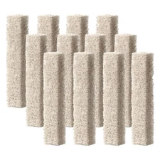 12PCS Aquarium Ammonia Filter Pads Replacement Compatible For HOB Filter