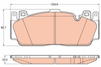 TRW Bremsbelagsatz Scheibenbremse GDB2020 FüR BMW F12 F06 F10 F13 6Er 2Er F22