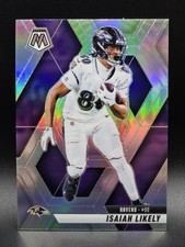 Isaiah Likely Ravens 2025 Panini Mosaic -  #177 SILVER PRIZM⚡️