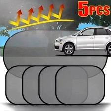 5 Pcs Car Side Rear Window Screen Mesh Sun Shade Cover Windshield Sunshade Visor 5 Pcs Car Side Rear Window Screen Mesh Sun Shade Cover Windshield Sunshade Visor