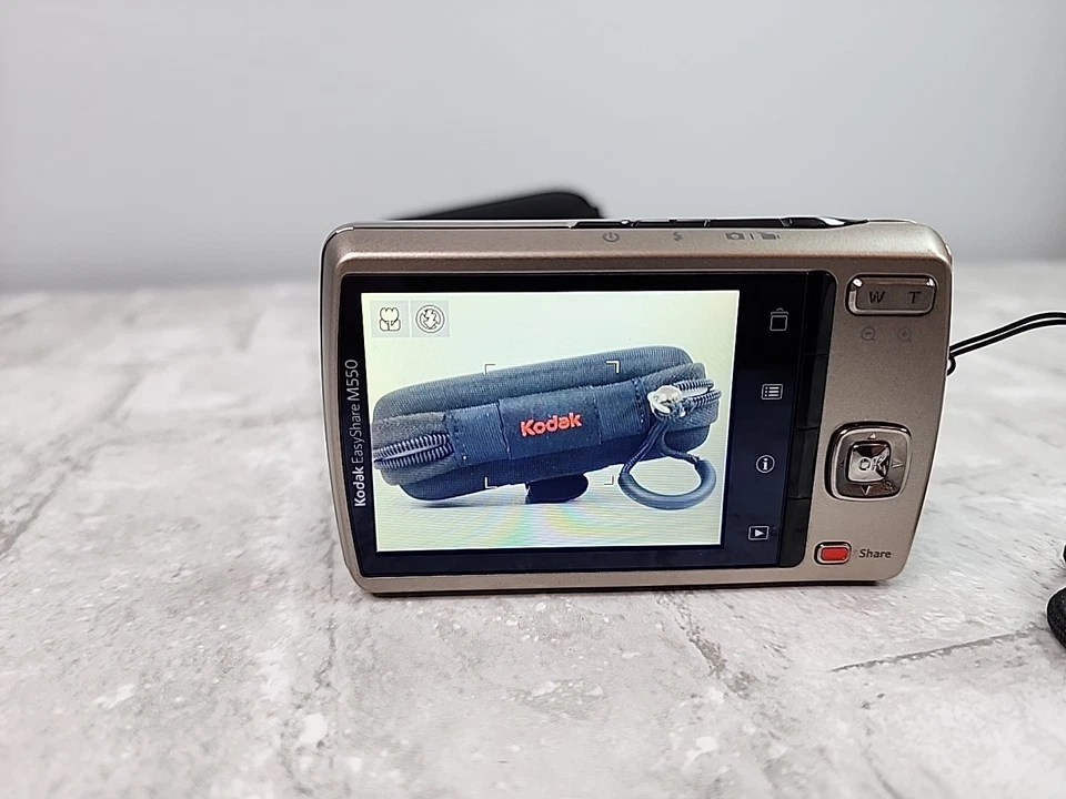 Kodak EasyShare M550 12.0MP Compact Digital Camera Tested NO Charger - Image 4 of 4