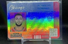 2021-22 Panini Contenders License to Dominate Zach LaVine #26 SP Chicago Bulls