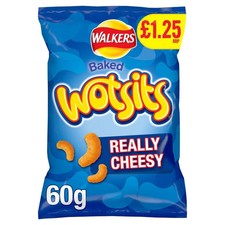 Wotsits Cheese Snacks 60g PMP - from Giant Bradley's Sweet Shop