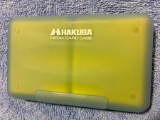 Hakuba Media Card Compact Flash Card Case Holder- Stores 4 cards.