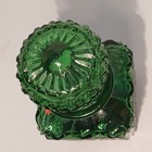  Italian Empoli green diamond rectangle vase 10  inch W/ Stopper and sticker  — photo 8