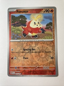fuecoco holographic card value Pokemon - 035/193 - Paldea Evolved - Reverse Holo Pokemon Wx2 / None / 2 Fuecoco 035/193 - Sv02: Paldea