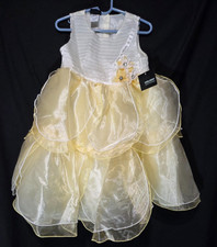 Holiday Editions Girls Dress Size 5t Holiday Formal Occasion Wedding Yellow