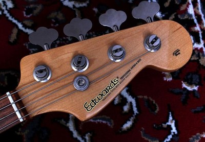 Electric Bass Guitar Edwards E-JB-105ALR ESP Jazz Sunburst 4