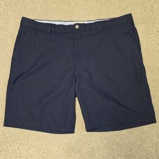 Peter Millar Salem Performance Short Men's 42 Navy Blue 9" Inseam ME0EB82 Golf