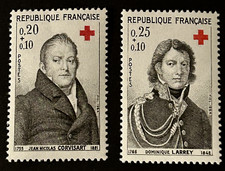 France Croix-Rouge 1964 N° 1433 et 1434