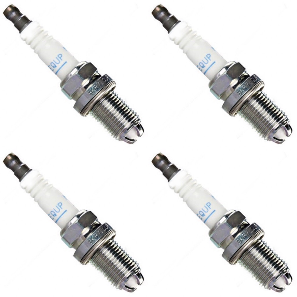 NGK For Porsche Boxster 2005-2008 Spark Plug Laser Platinum Box of 4 BKR7EQUP