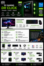 PC Gaming DR CLICK – Intel i5-12400F & RTX 5060 (Neuf)