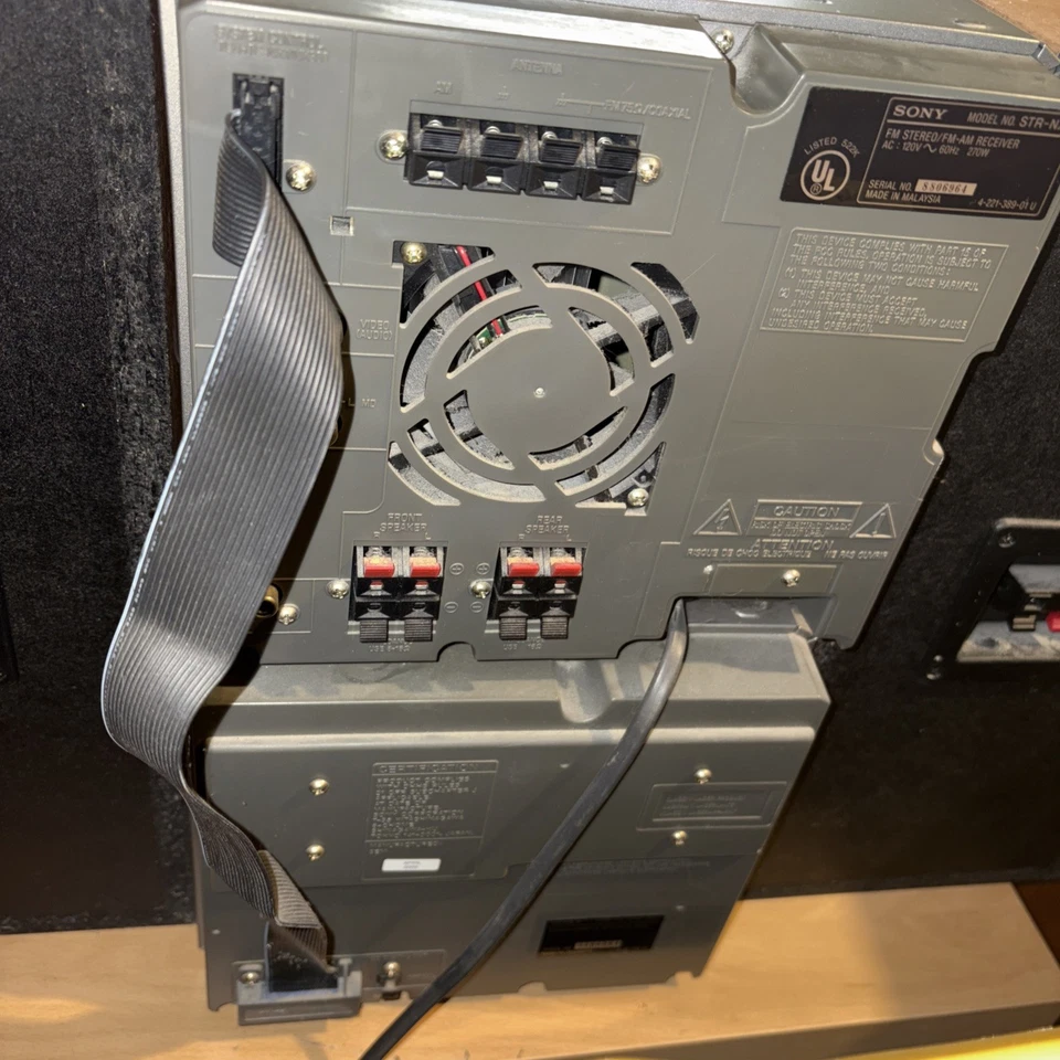 Sony MHC-NX1 HiFi Component System. 5-Disc. Double Cassette. With Remote!! - Image 4 of 4