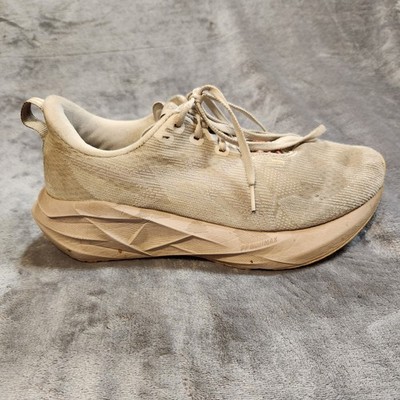 Asics Shoes Womens 10.5 Beige Novablast 5 Running Sneakers 1012B765