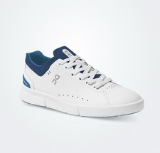 On The Roger Advantage White Cobalt Blue Size 14 M Brand New Box Slightly Bent