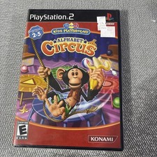 New Sealed Playstation 2 PS2 GAME KONAMI KIDS PLAYGROUND ALPHABET CIRCUS E DVD