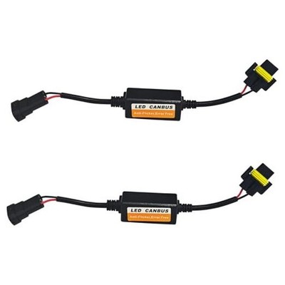  Car LED CAN Bus Decoder Load Resistor Turn Signal Harness Adapter, Anti H11