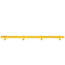 Water-Filled Flood Dam: 24ft PVC Barrier, 6in Height, Easy Fill Lock Valve
