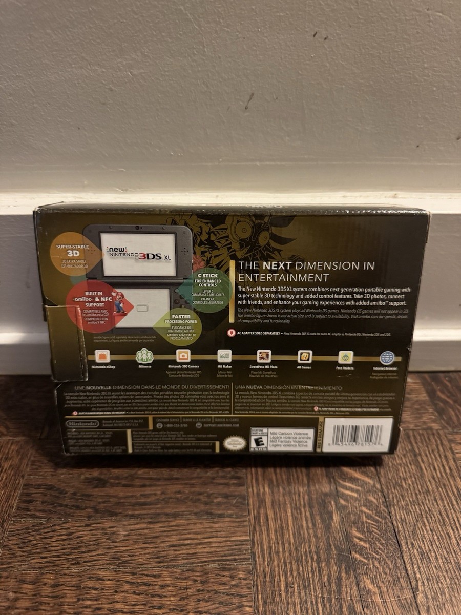Nintendo 3DS XL Legend of Zelda Majora's Mask Limited Edition