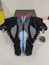 Air Jordan 5 Retro OG Black Metallic Reimagined High Top Men's Basketball Shoes