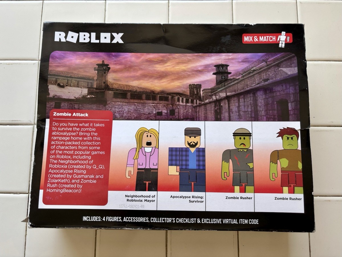 Jazwarez Roblox Zombie Attack 21 Piece Playset for sale online | eBay
