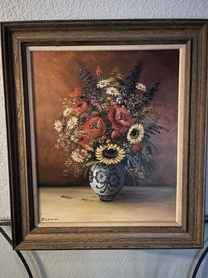 Original Oil Painting By R Schneider