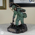 Fly Fisherman Sculpture “Bliss” by Marc Pierce Style Fishers of Men Mark 1:17 — photo 4