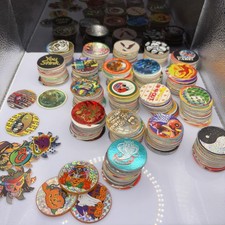 Vintage 1990s POGs. Poison, STAGG, OJ, Marvel...