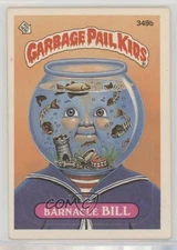 1987 Topps Garbage Pail Kids Series 9 Barnacle Bill (one star back) #349b rp9