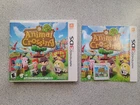 NINTENDO 3DS - ANIMAL CROSSING : NEW LEAF - COMPLETE - CIB - TESTED/WORKING