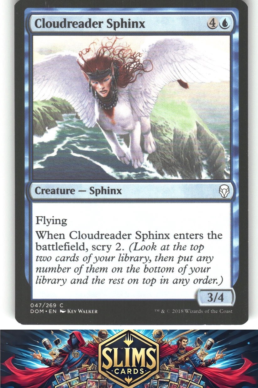 Cloudreader Sphinx - Dominaria - MTG - Common - #47 - NM