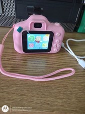 Digital Camera with Front Lens for Kids SD card Option Games