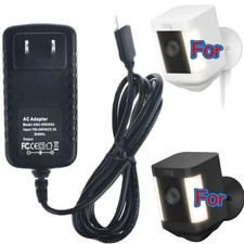 5V AC Adapter For Ring Spotlight Cam Plus Pro Plug-In SE82E9 Surveillance Camera
