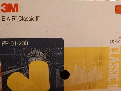 14 Paar 3M EAR Classic 2 Ohrstöpsel Gehörschutz