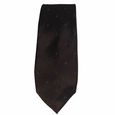 Christian Dior Men  s Neck Tie Silk Blend Fabric Woven in Italy