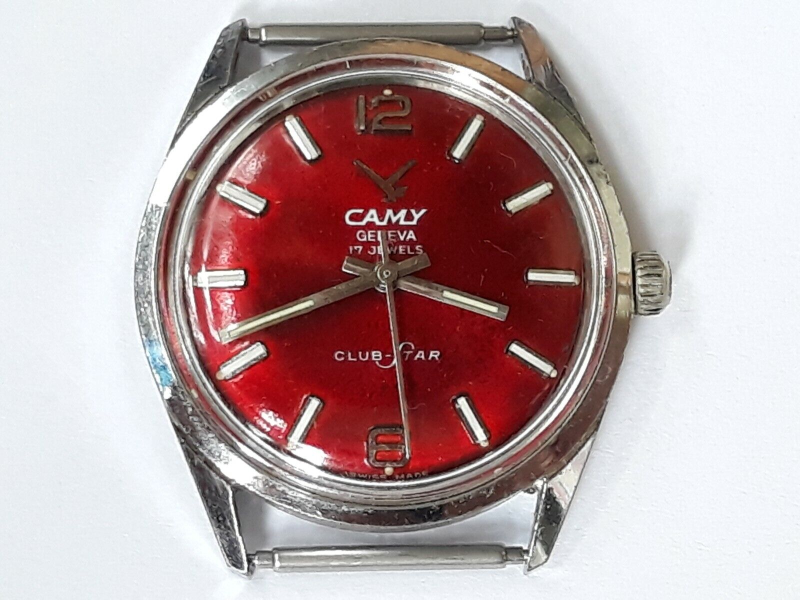 Vintage CAMY Geneva 17 Jewels Club-Star ST96