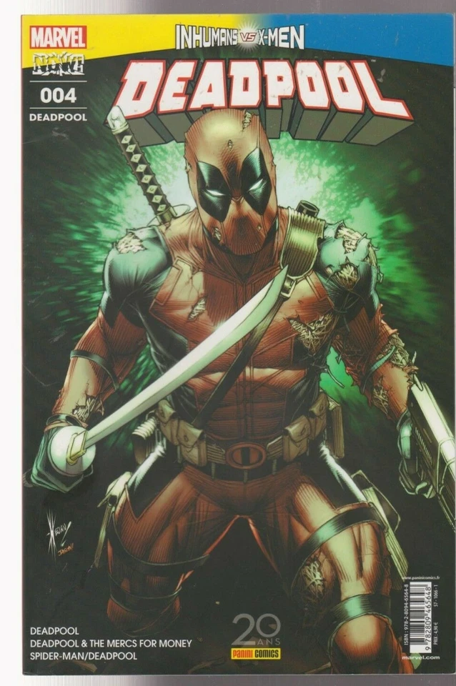 DEADPOOL N° 4 Marvel France Panini 5e série comics septembre 2017 - Photo 1/1