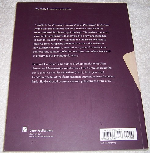 A Guide to the Preventive Conservation of Photograph Collections by Bertrand pb - Picture 2 of 2