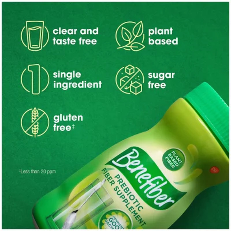 Benefiber Daily Prebiotic Fiber Supplement Powder - Unflavored, 28.9 oz - Digest