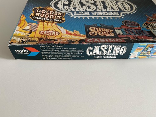Casino LAS VEGAS Brett Spiel PARTY GAME Noris Karten Würfel Poker Vintage - Bild 3 von 6