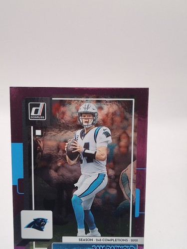 2022 Donruss Football Sam Darnold Purple /249 - 第 2/11 張圖片